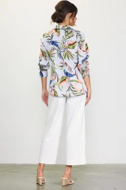 Bianca Floral Print Longsleeve Blouse