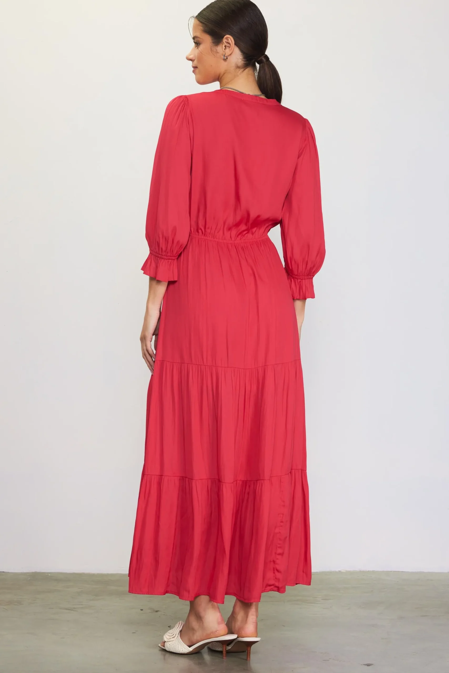 Emery Ruffle Tiered Maxi Dress