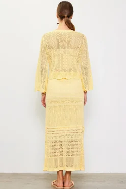 Longsleeve Open Knit Cardigan