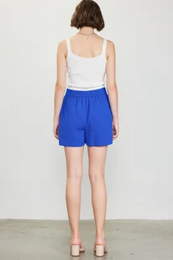 Neon Structured Shorts
