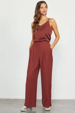 Recycled Wide Leg Pants