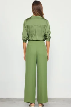 Recycled Wide Leg Pants