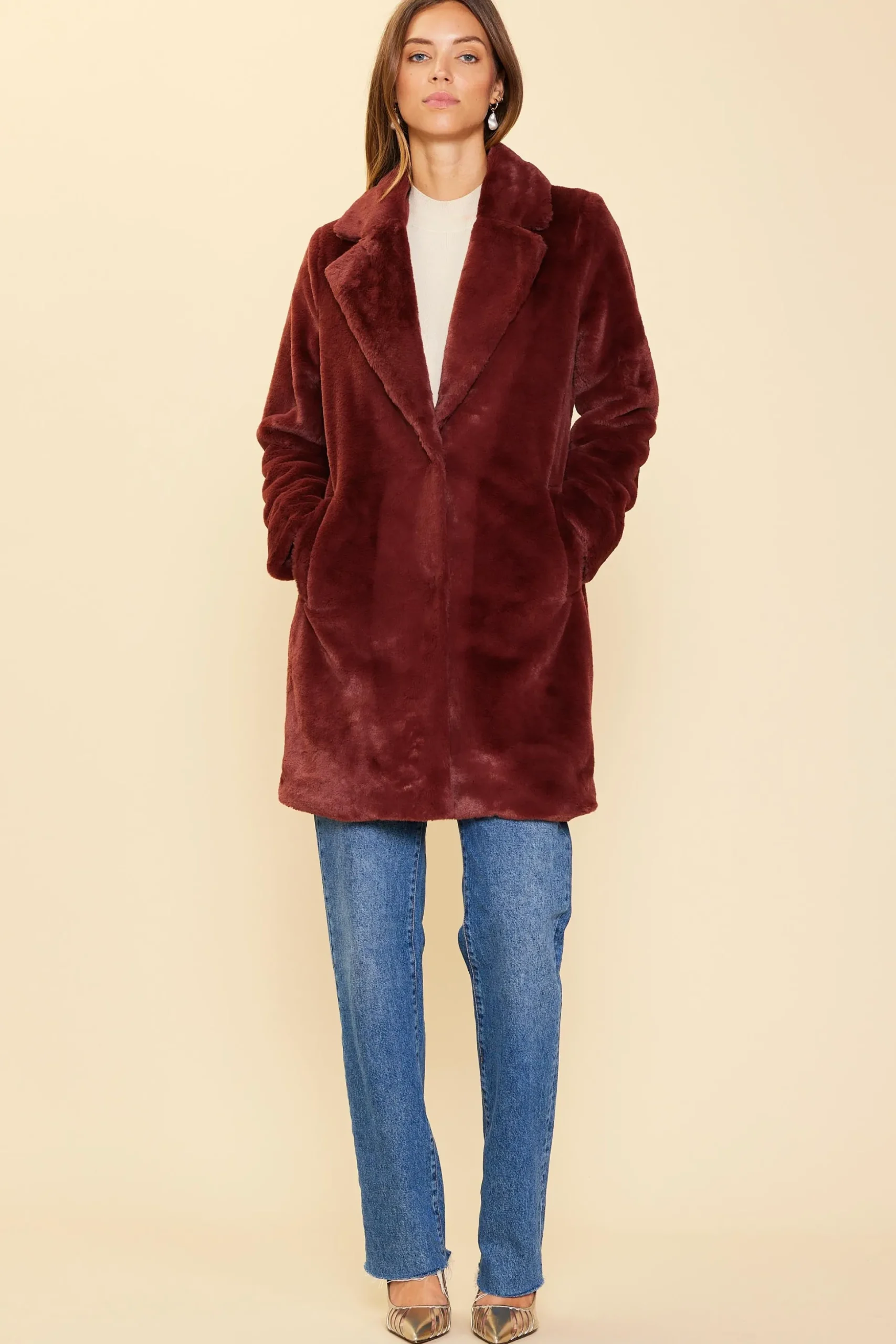 Teddy Faux Fur Coat