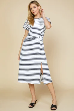 Twist Detail Knit Dress